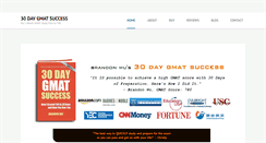 Desktop Screenshot of 30daygmatsuccess.com